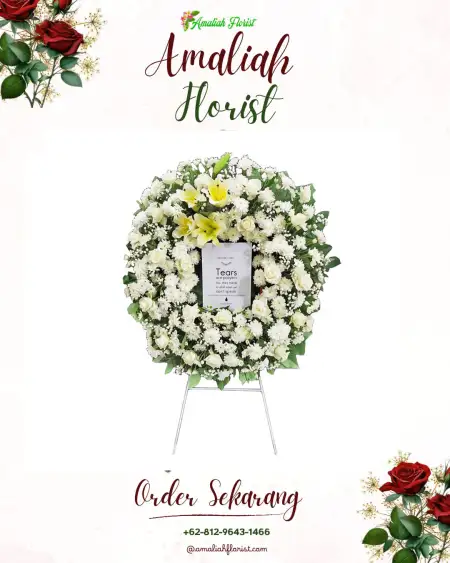 Krans Bunga Duka Cimpaeun